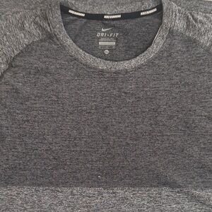 Nike Dri-FIT Heathered Gray Tee